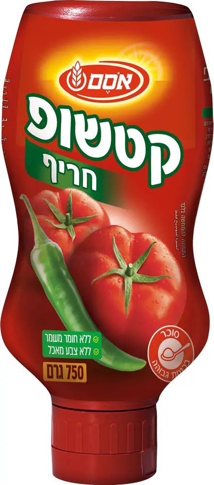 אסם קטשופ חריף 9*750גרם 2015