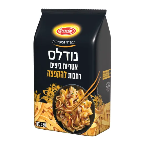 נודלס אטריות ביצים רחבות אסם 350 גרם