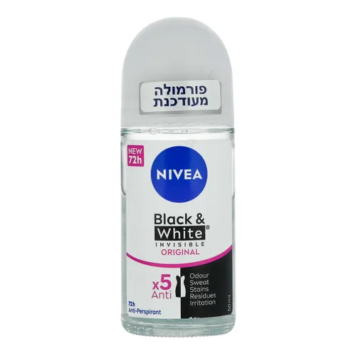 ניוואה רול און בלק אנד וויט קליר 50 מל