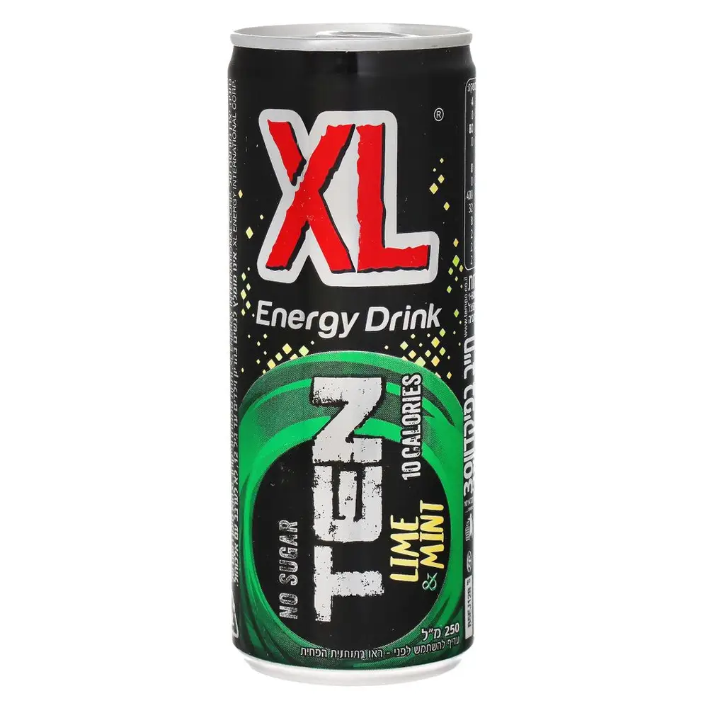משקה אנרגיה XL נענע ליים