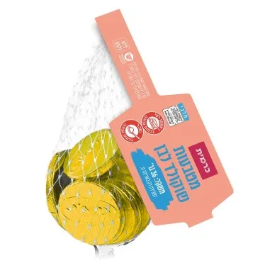 מטבעות שוקולד לבן 36 גר'