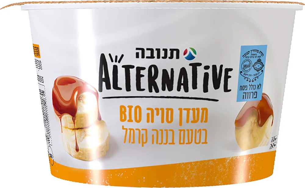 אלטרנטיב מעדן סויה בטעם בננה