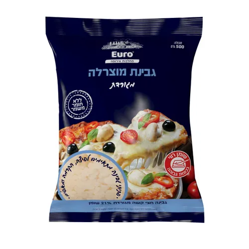 גבינת מוצרלה מגורדת 25%