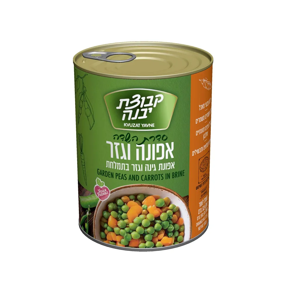 אפונה וגזר 550 גר