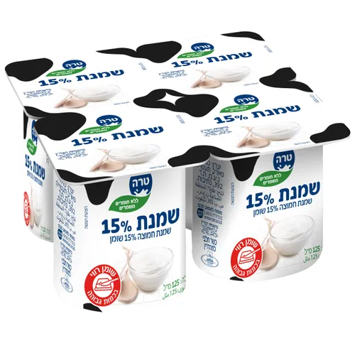 שמנת חמוצה טרה 125ג'