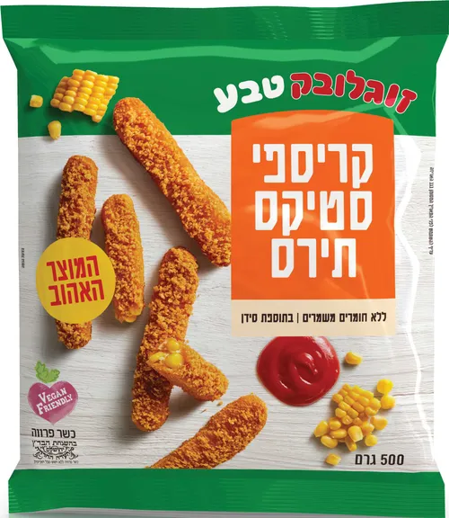 קרספי סטיקס תירס זוגל' 500ג'