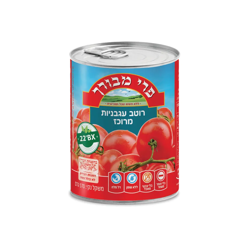 רוטב 22% בריקס פרי מבורך