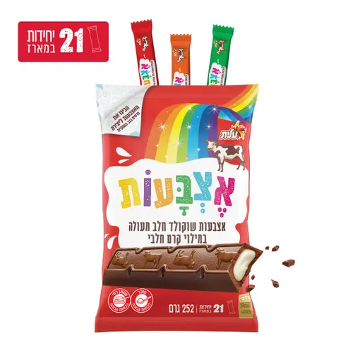 שקית מיני אצבעות שוקולד