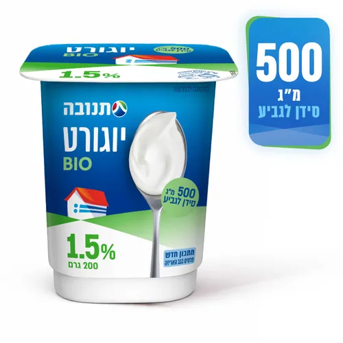 יוגורט תנובה 1.5% 200 ג'