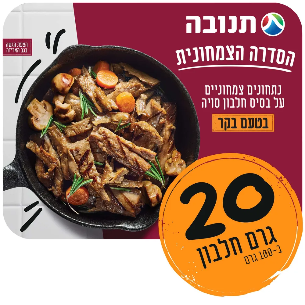 נתחוני סויה בטעם בקר תנובה
