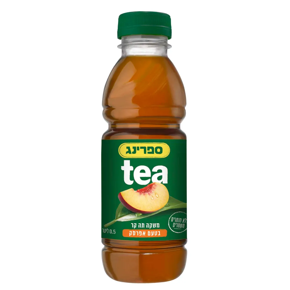 ספרינג תה אפרסק 500 מל