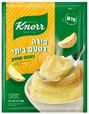 פירה בטעם ביתי 120 גר תלמה