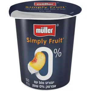 סימפלי פרויט אפרסק 0%
