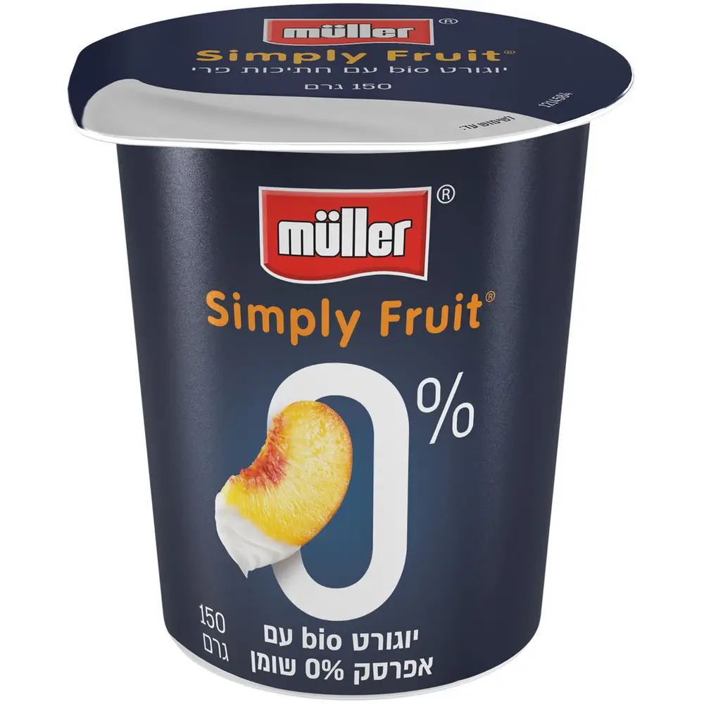 סימפלי פרויט אפרסק 0%