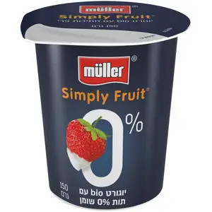סימפלי פרויט תות שדה 0%