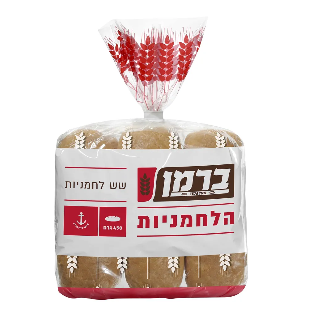לחמניות רגילות 6 בשקית ברמן