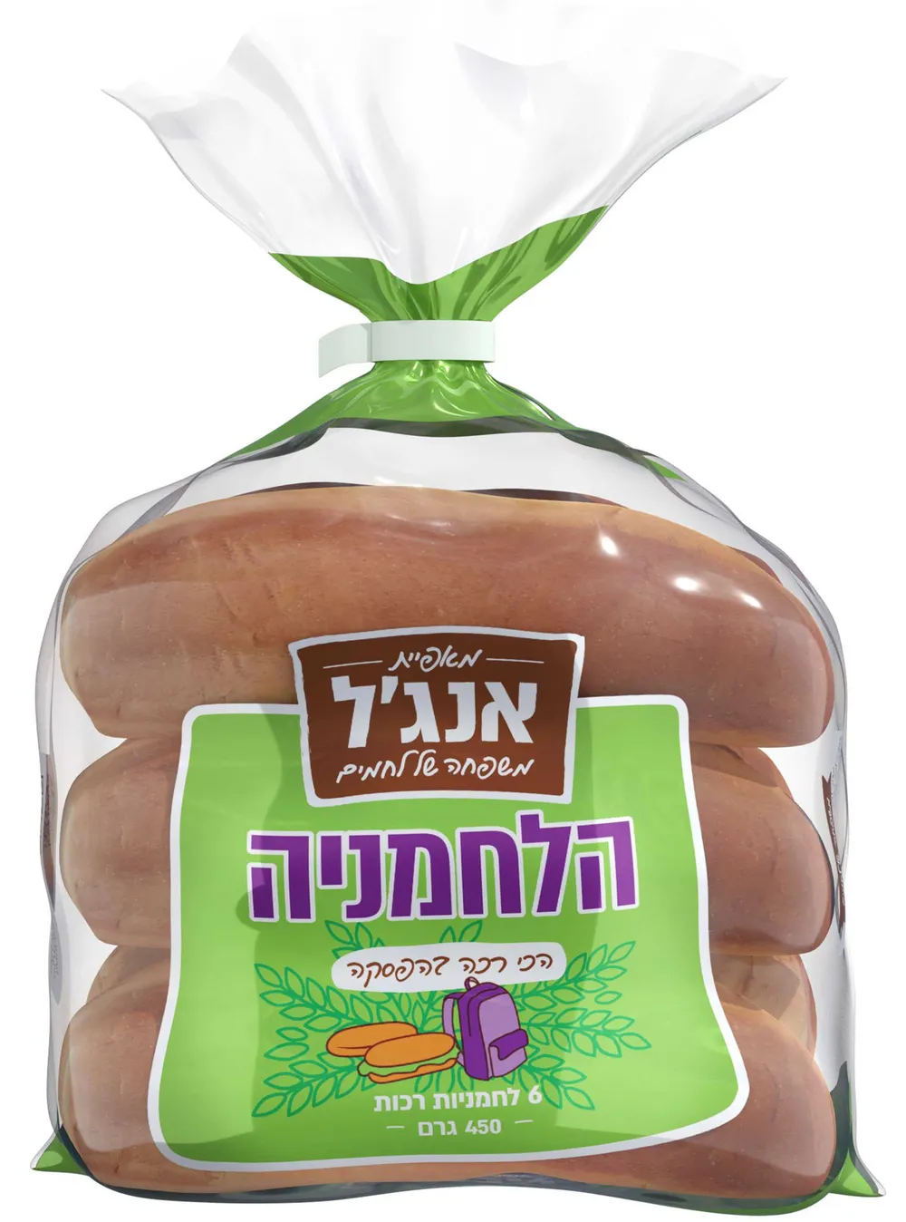 לחמניות בשקית מארז 6 יח