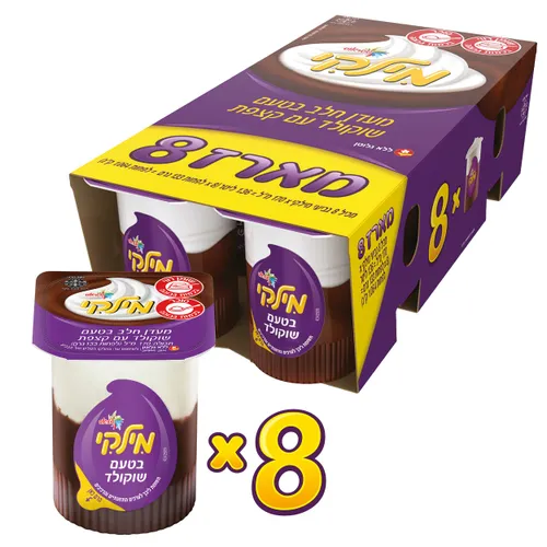 מילקי שמינייה מארז 8*170מל