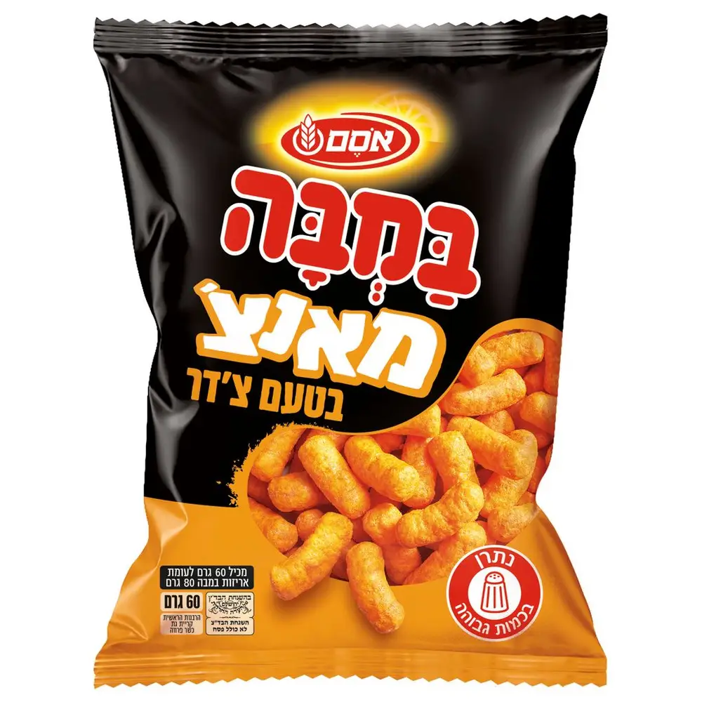 במבה מאנצ' צדר  40*60גרם