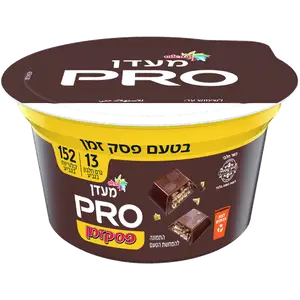 מעדן חלב מעושר בחלבון בטעם פסק זמן