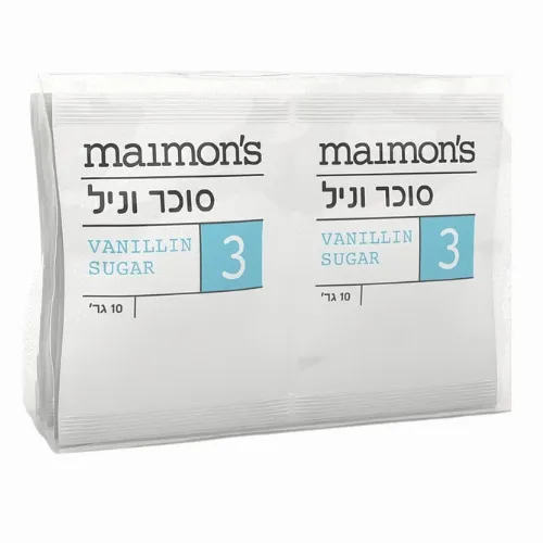 סוכר וניל 10 יח' בצלופן