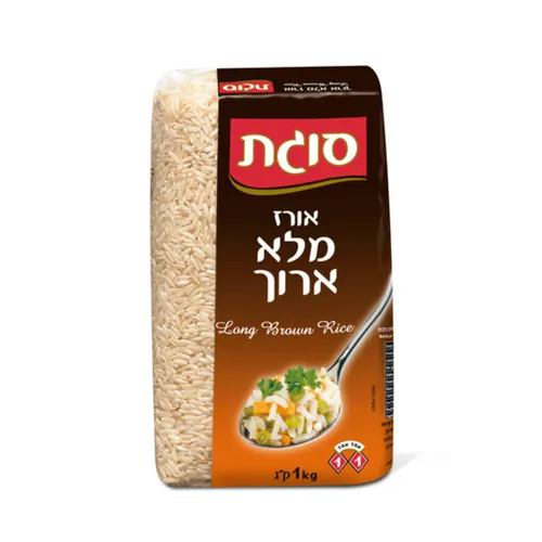 אורז מלא ארוך 1 ק"ג סוגת