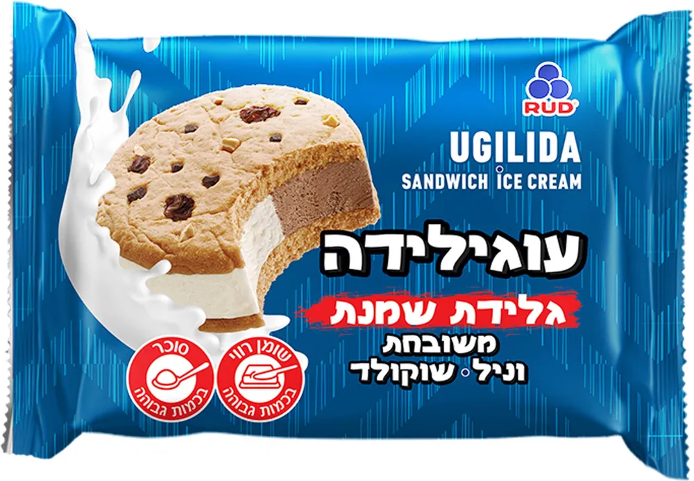 גלידה קסטה וניל ושוקולד 80 גר'
