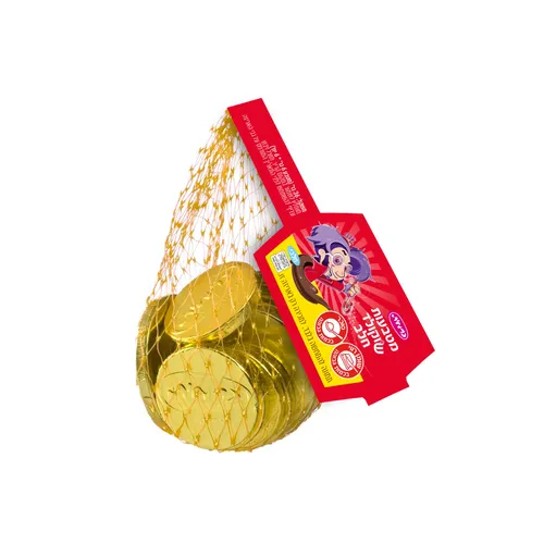 מטבעות שוקולד חלב 36 גר'