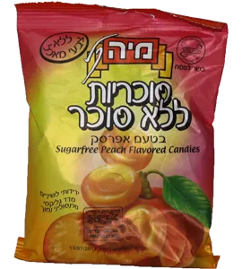 סוכריות אפרסק ללס מיה 80 גר'