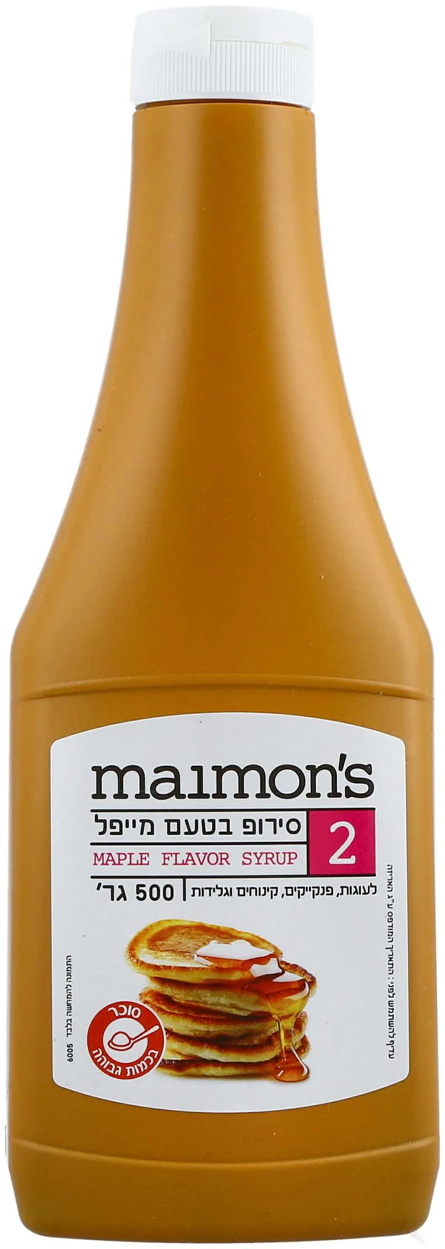 סירופ בטעם מייפל 500 גרם