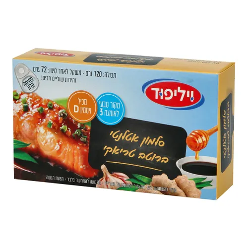 סלמון אטלנטי ברוטב טריאקי
