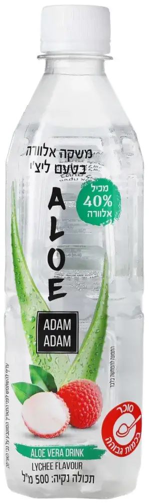 משקה אלוורה בטעם ליצי 500 מל 1/24