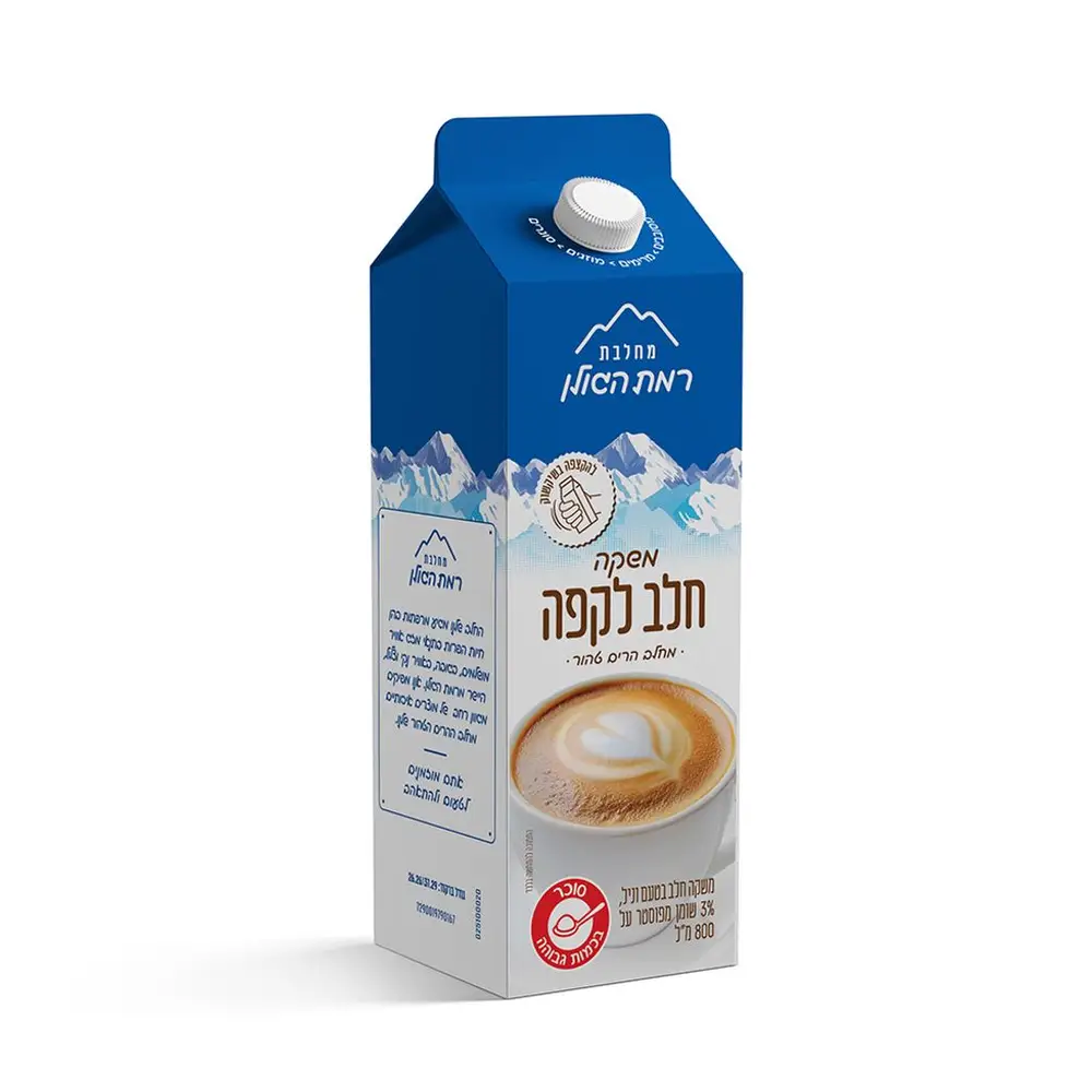 משקה חלב מיוחד לקפה בטעם וניל 3% 1 ליטר