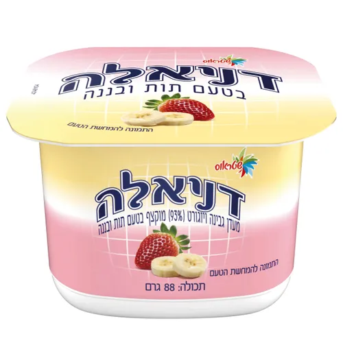דניאלה מעדן תות בננה 150 מל