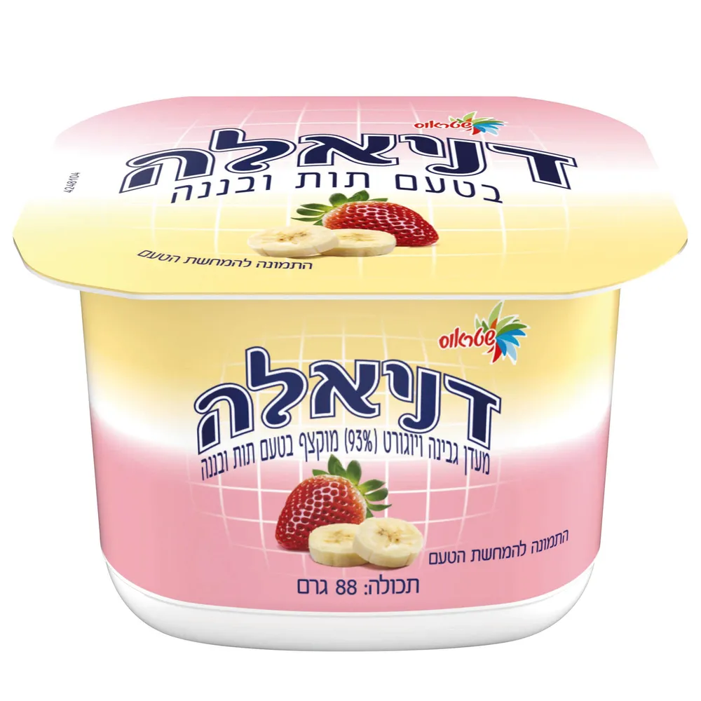 דניאלה מעדן תות בננה 150 מל
