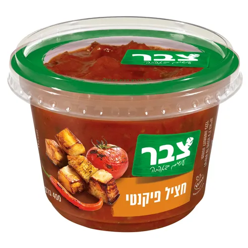חציל פיקנטי מרובע 400 ג'