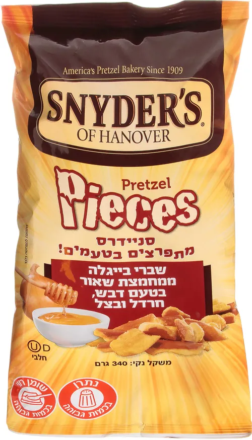בייגל סניידרס ש. בייגלה בצל חרדל ודבש 340 ג