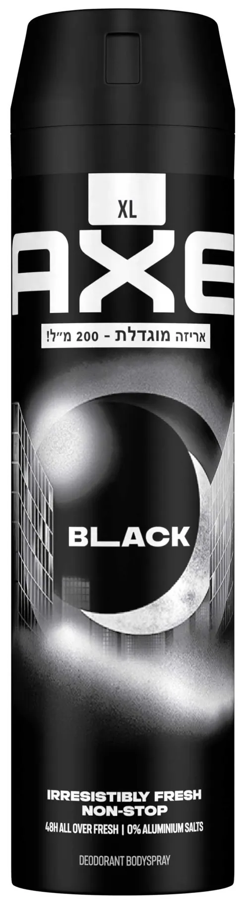 דאורדורנט ספריי גוף אקס בלאק