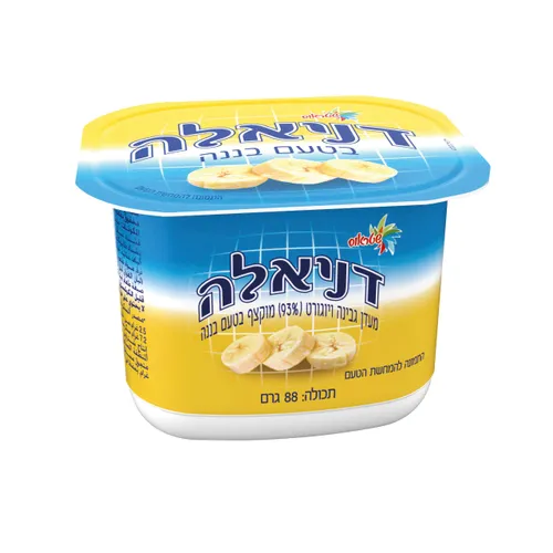 דניאלה מעדן גבינה ובננה 150 מל