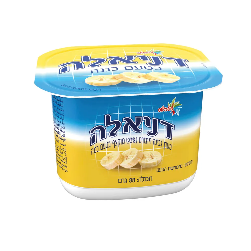 דניאלה מעדן גבינה ובננה 150 מל