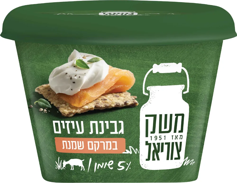 גבינת קרם שמנת עיזים 200 גר