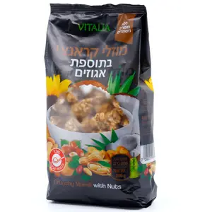 מוזלי קראנצ'י בתוספת אגוזים