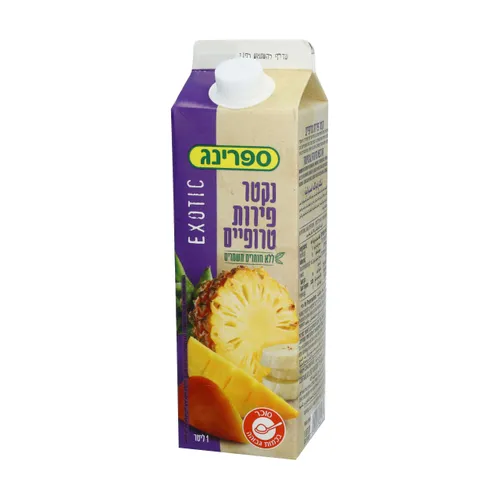 קרטונית ספרינג פירות טרופיים