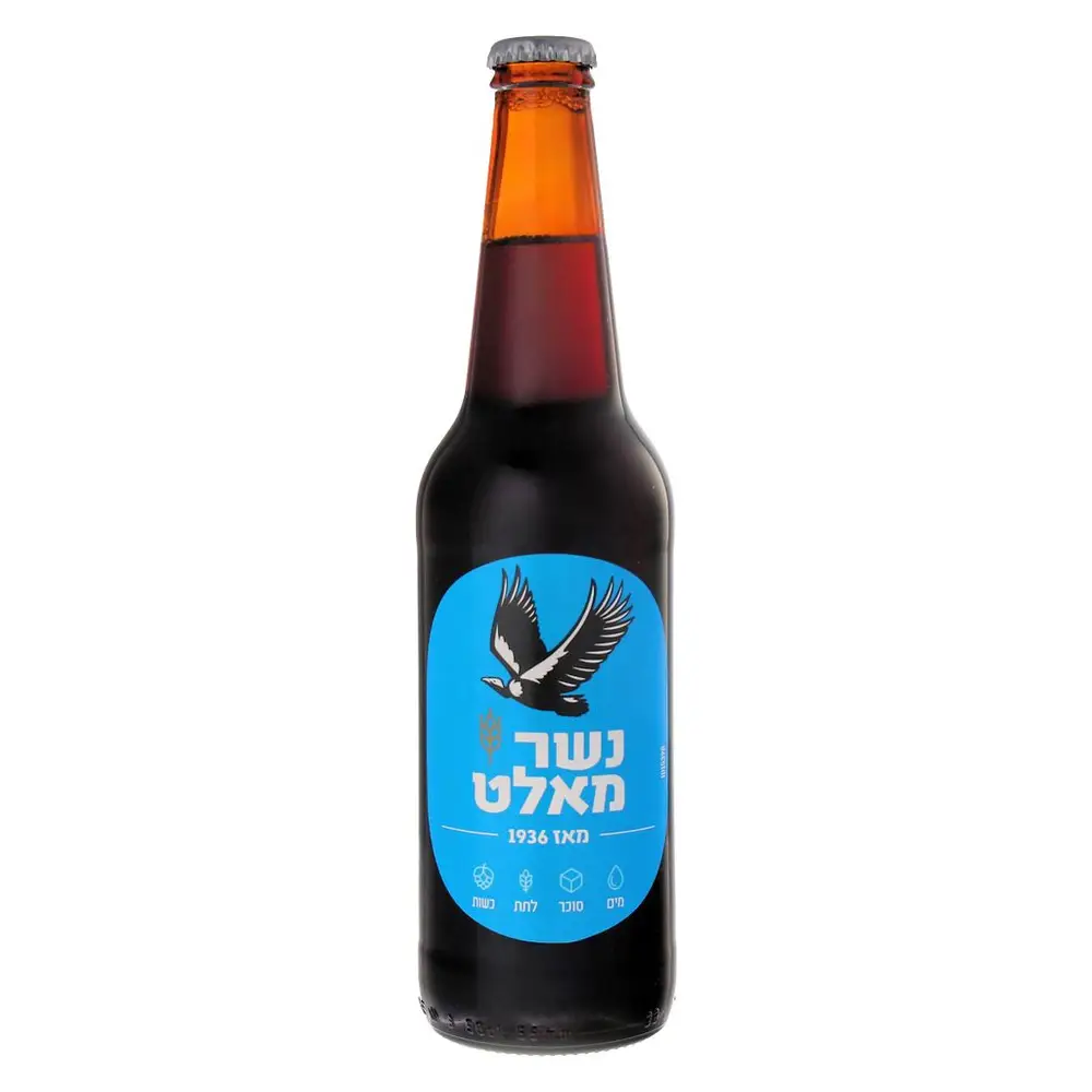 בירה נשר מאלט חוזר 500 מל