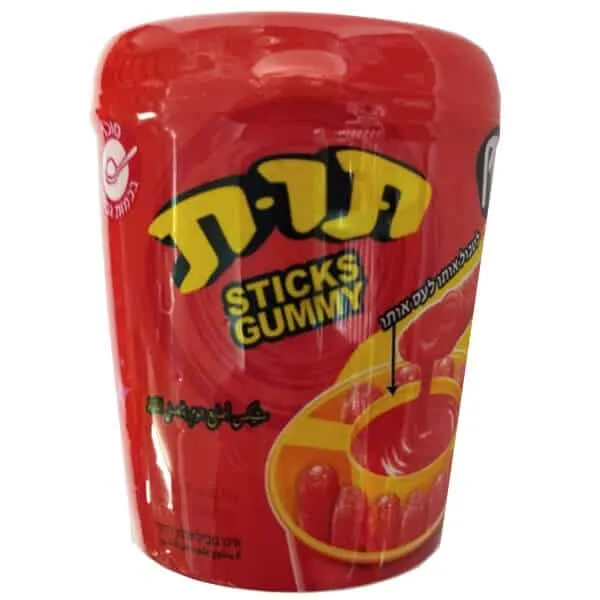 גומי מקלות גל חמוץ אדום