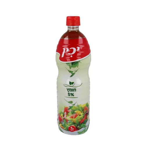 חומץ 5% 1 ל יכין כשר לפסח