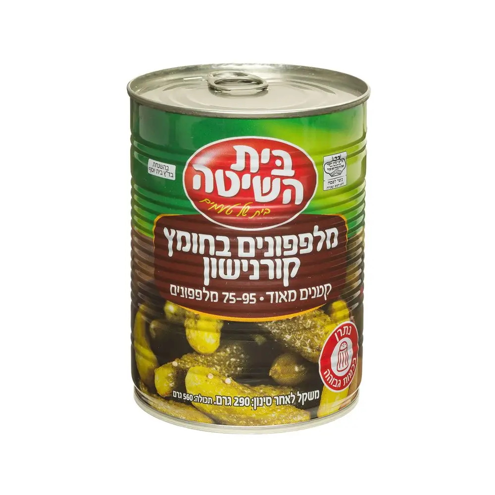 בית השיטה מלפפונים בחומץ קורנישון12*290ג