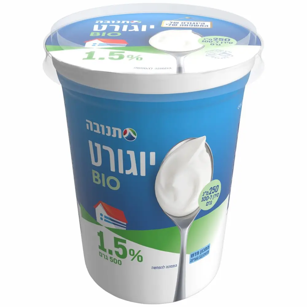 יוגורט תנובה ביו טבעי 1.5% שומן