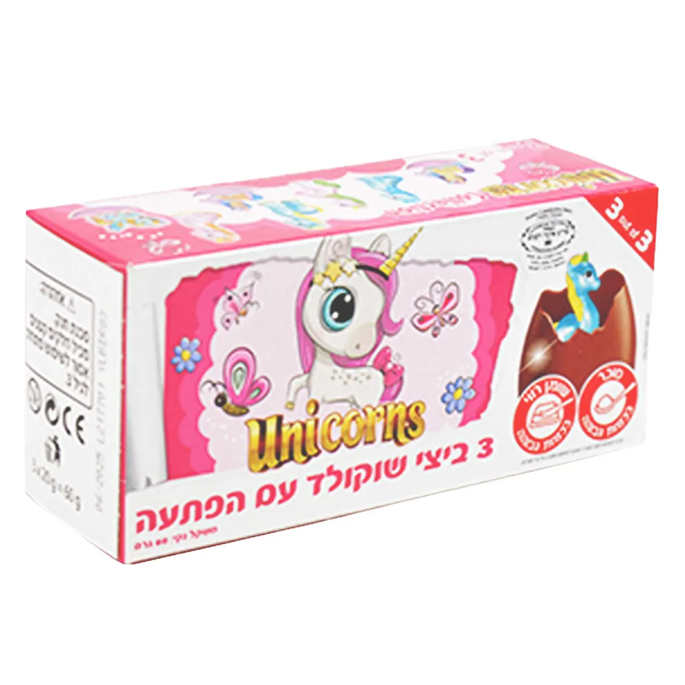 שלישיית ביצי שוקולד(חלב ישראל) – חד קרן