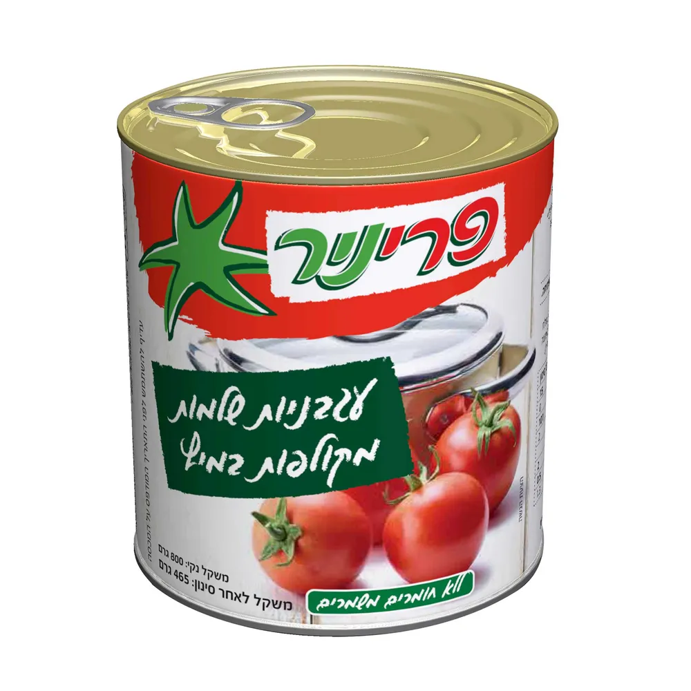 עגבניות מקולפות במיץ פריניר 800 גרם